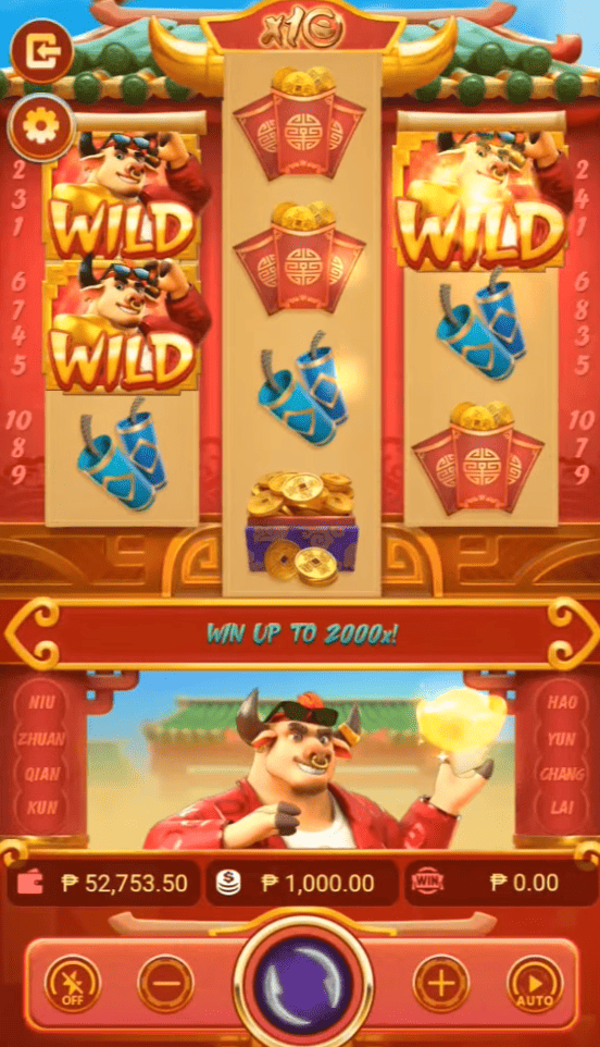 Fortune OX Slot Visão Geral